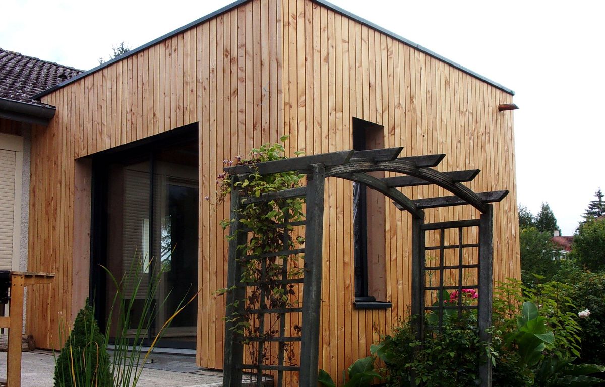 Réalisation d'une extension en structure bois à Saulon la Rue [4]